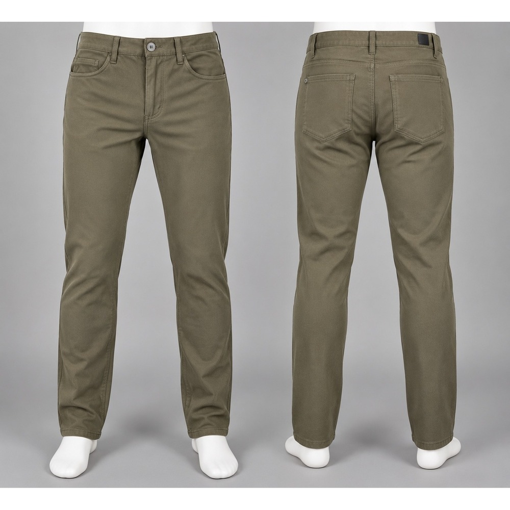 Vuori Meta Pant Mens 34x32 Dark Oregano Green Excellent Technical Stretch Chino